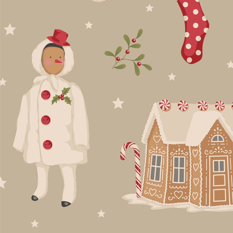 Tilda Merry little Christmas - Winterfriends - Clay