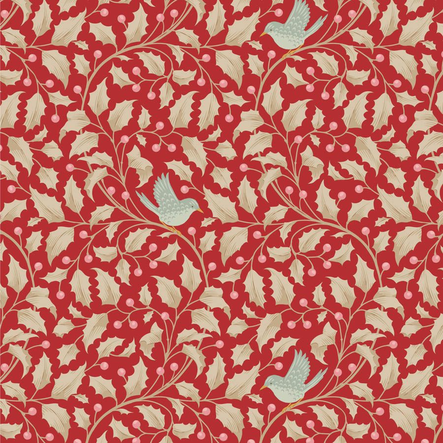 Tilda Merry little Christmas - Holly - Red
