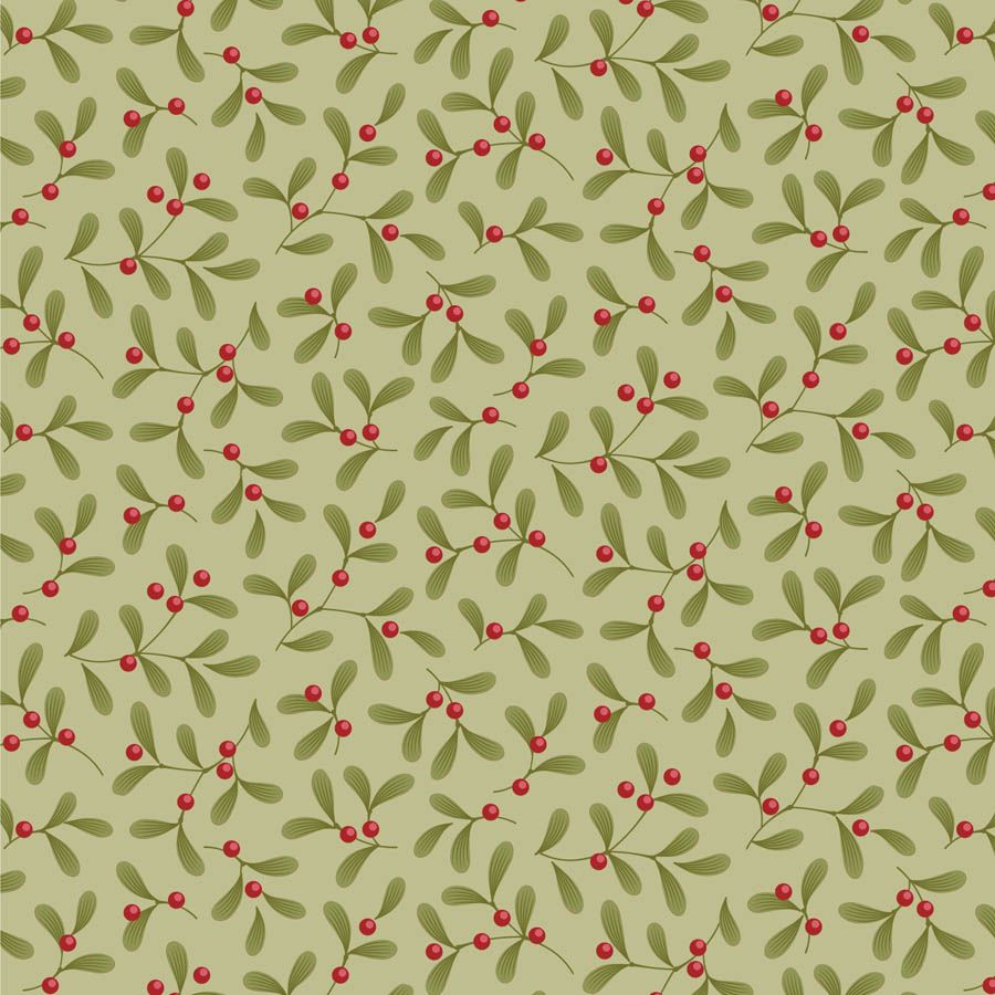 Tilda Merry little Christmas - Mistletoe - Pistachio
