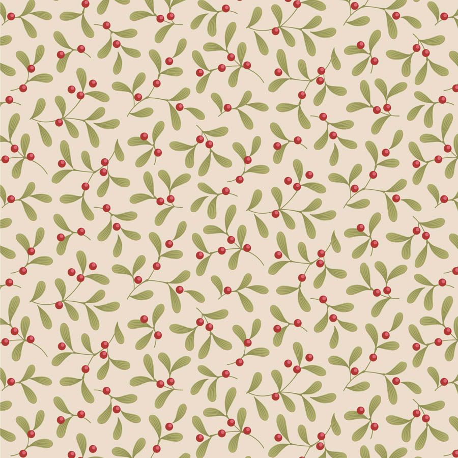 Tilda Merry little Christmas - Mistletoe - Cream