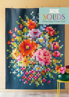 TILDA Embroidery Flower Quilt Kit TILDA Embroidery Flower Quilt Kit