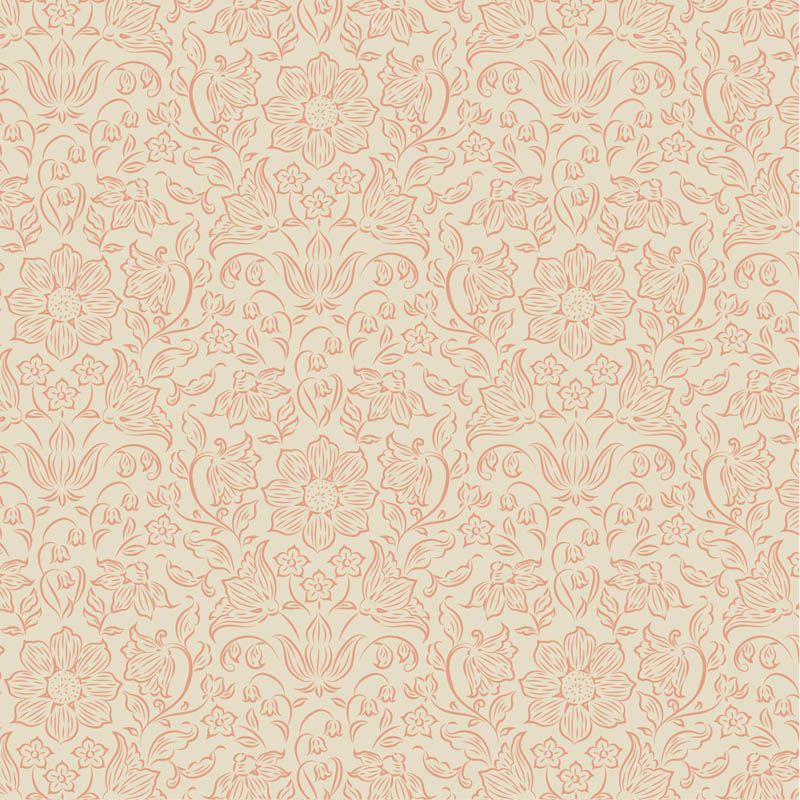 Tilda Songbird Lila Peach