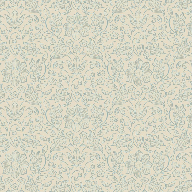 Tilda Songbird Lila Light Blue
