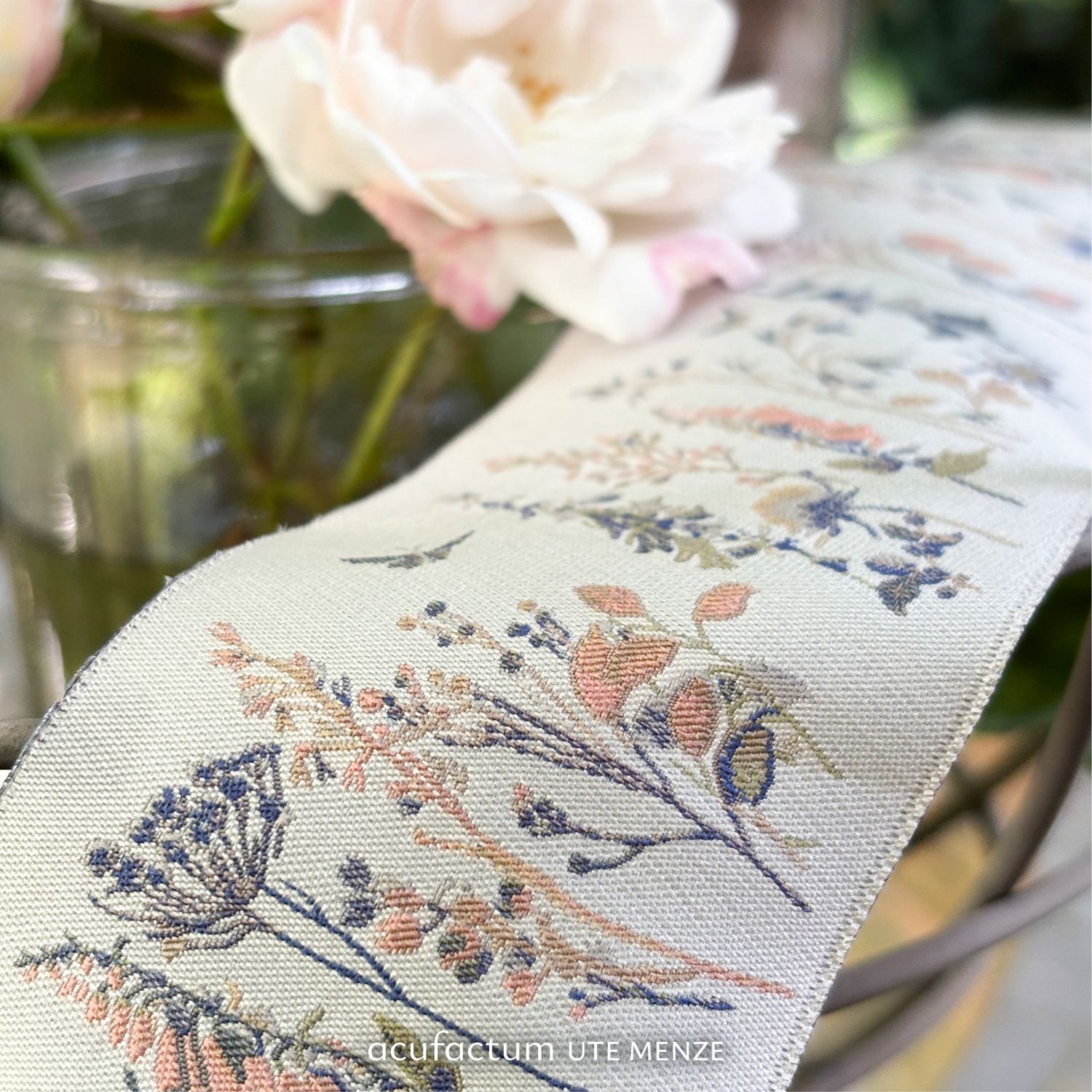 acufactum Webband Gräser und Blüten
