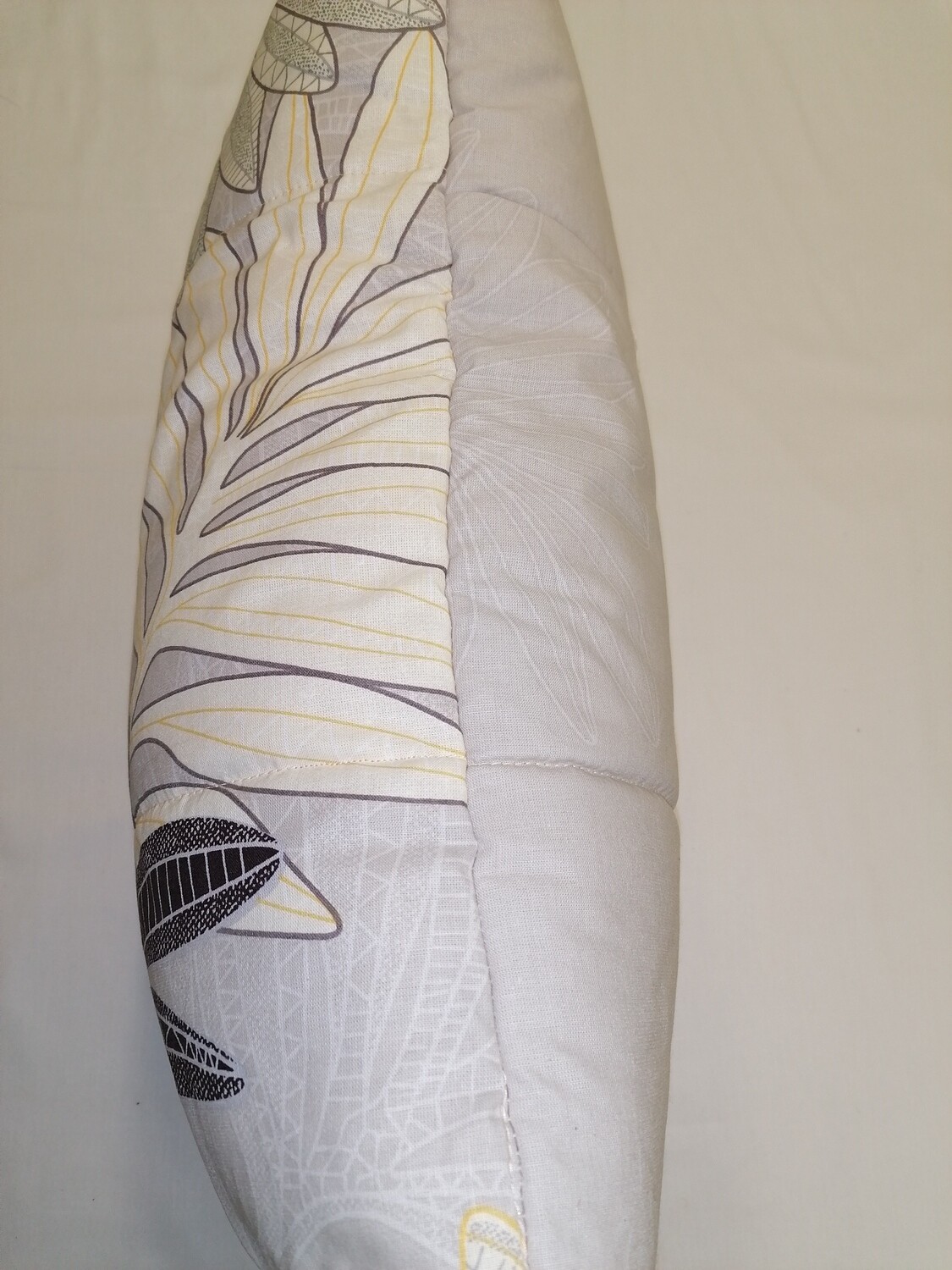Hand made Merino wool filled pillow, Cotton (145gsm), quilted.