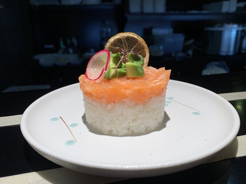 43.Rice sake tartare