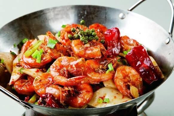 283.Ganguo con gamberetti