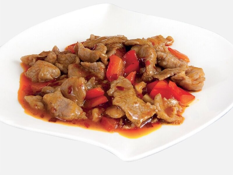 257.MANZO  IN SALSA CHILI PICCANTE