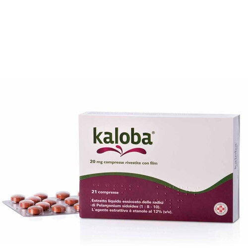 Schwabe Pharma Kaloba 21 compresse rivestite