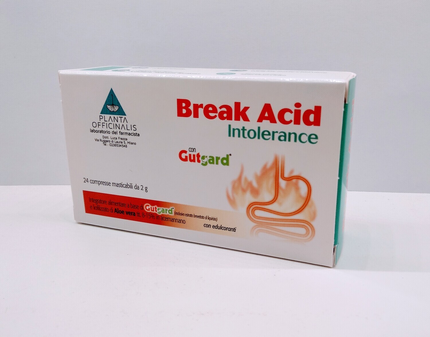 Break Acid Intolerance 24 Compresse Masticabili