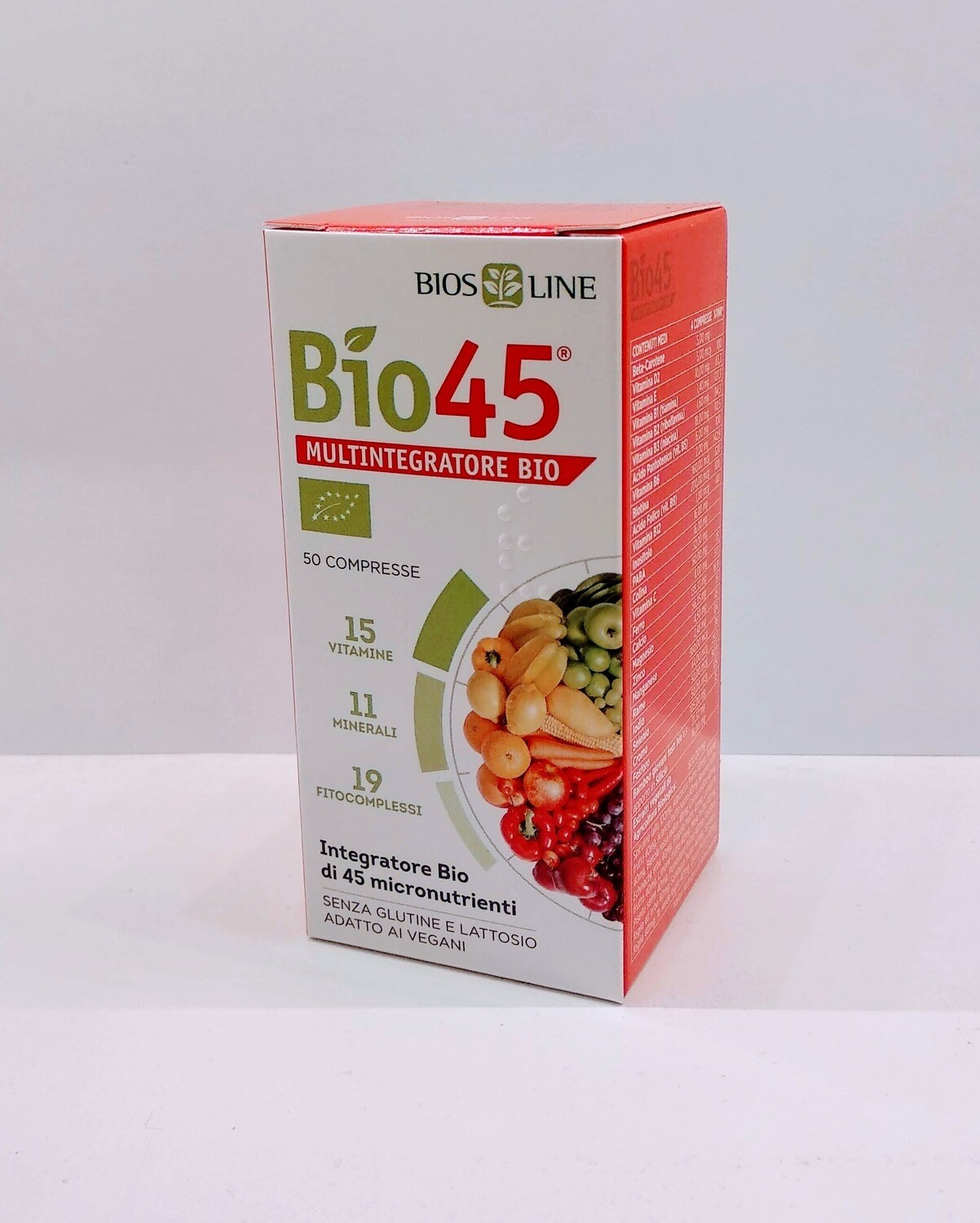 Bio45 Multivitaminico Naturale 50 Compresse