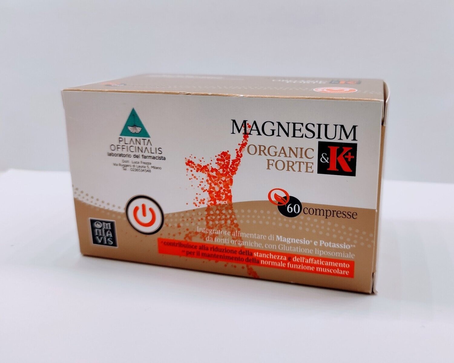 Magnesium ORGANIC FORTE & K+ 60 cp