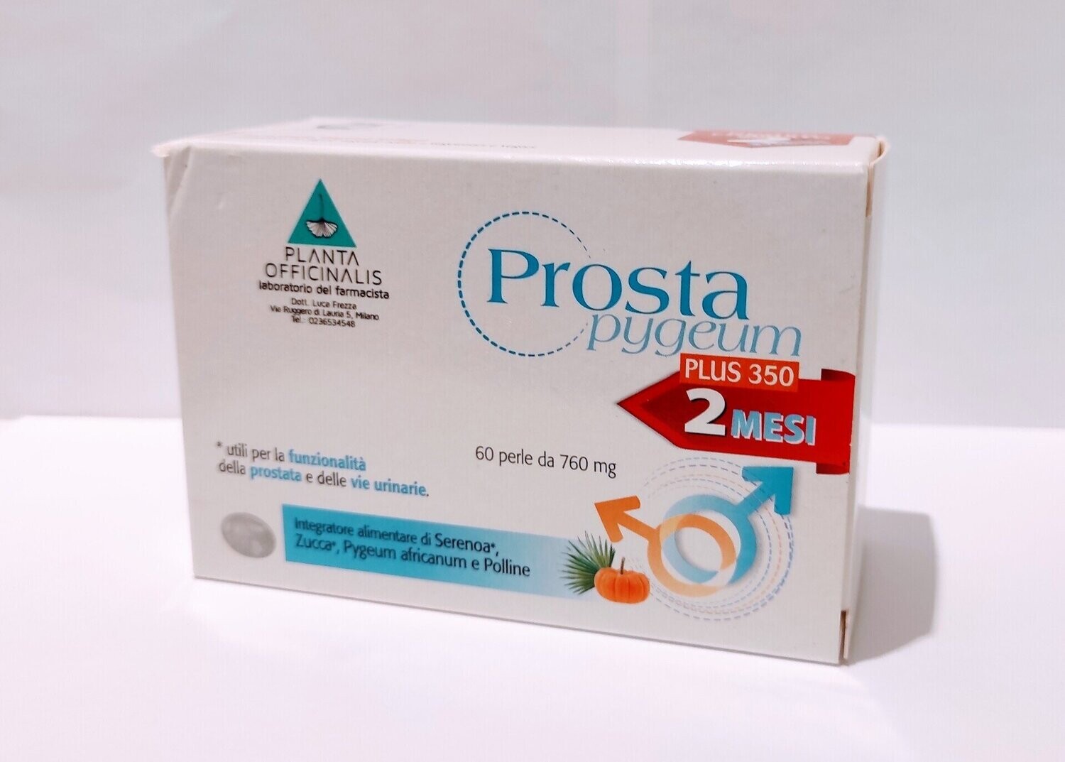 ProstaPygeum PLUS 350 60 Perle NEW FORMULA