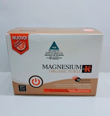 Magnesium ORGANIC FORTE & K Magnesio e Potassio 30 bustine