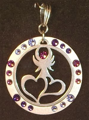 SERAPHIM ZADKIEL Anhänger mit Umrandung