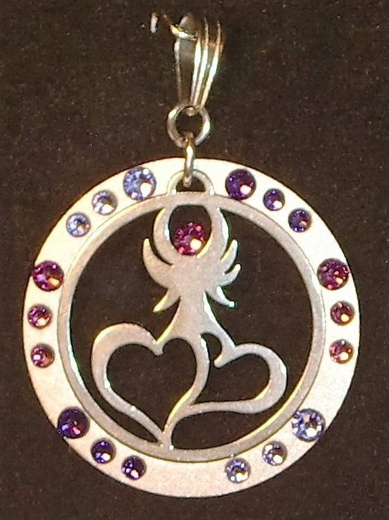 SERAPHIM ZADKIEL Anhänger mit Umrandung