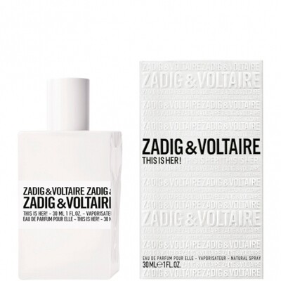 Profumo Donna - Zadig & Voltaire - This is Her - Eau de Parfum 30 ml