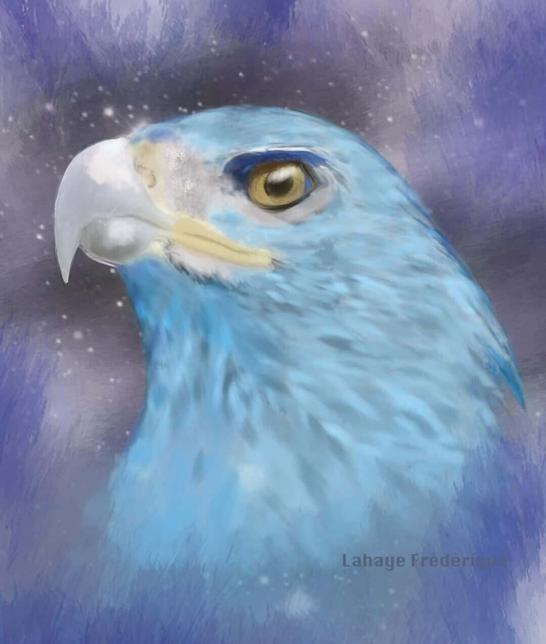 l'aigle bleu