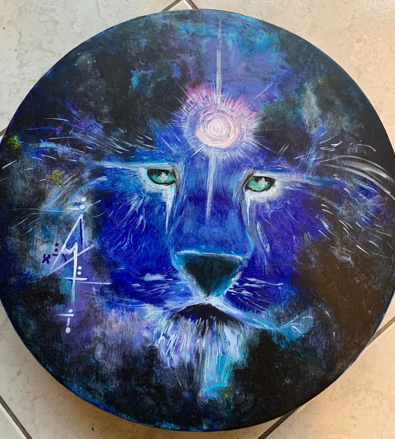 le lion du tambour