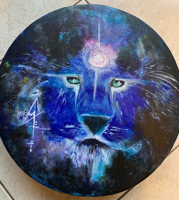 le lion du tambour