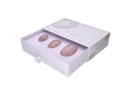 Oeufs yoni quartz rose pack de 3