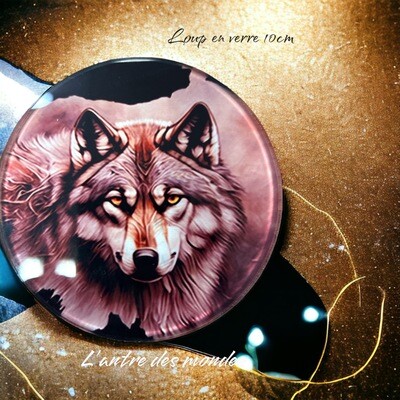 Loup dessous de verre