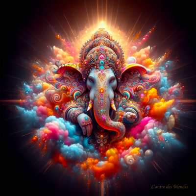 ganesh - multicouleur