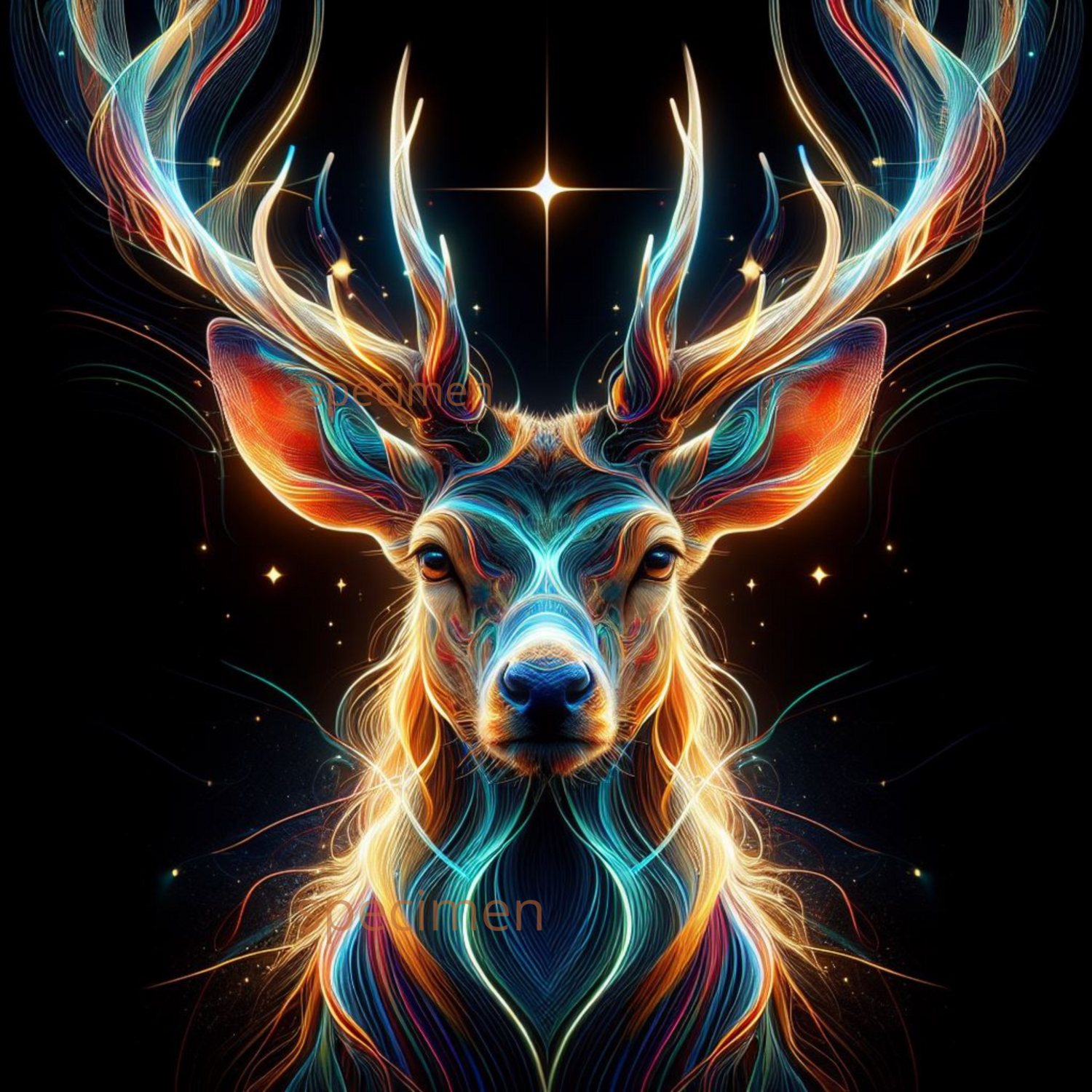 Le cerf gardien des rêves
