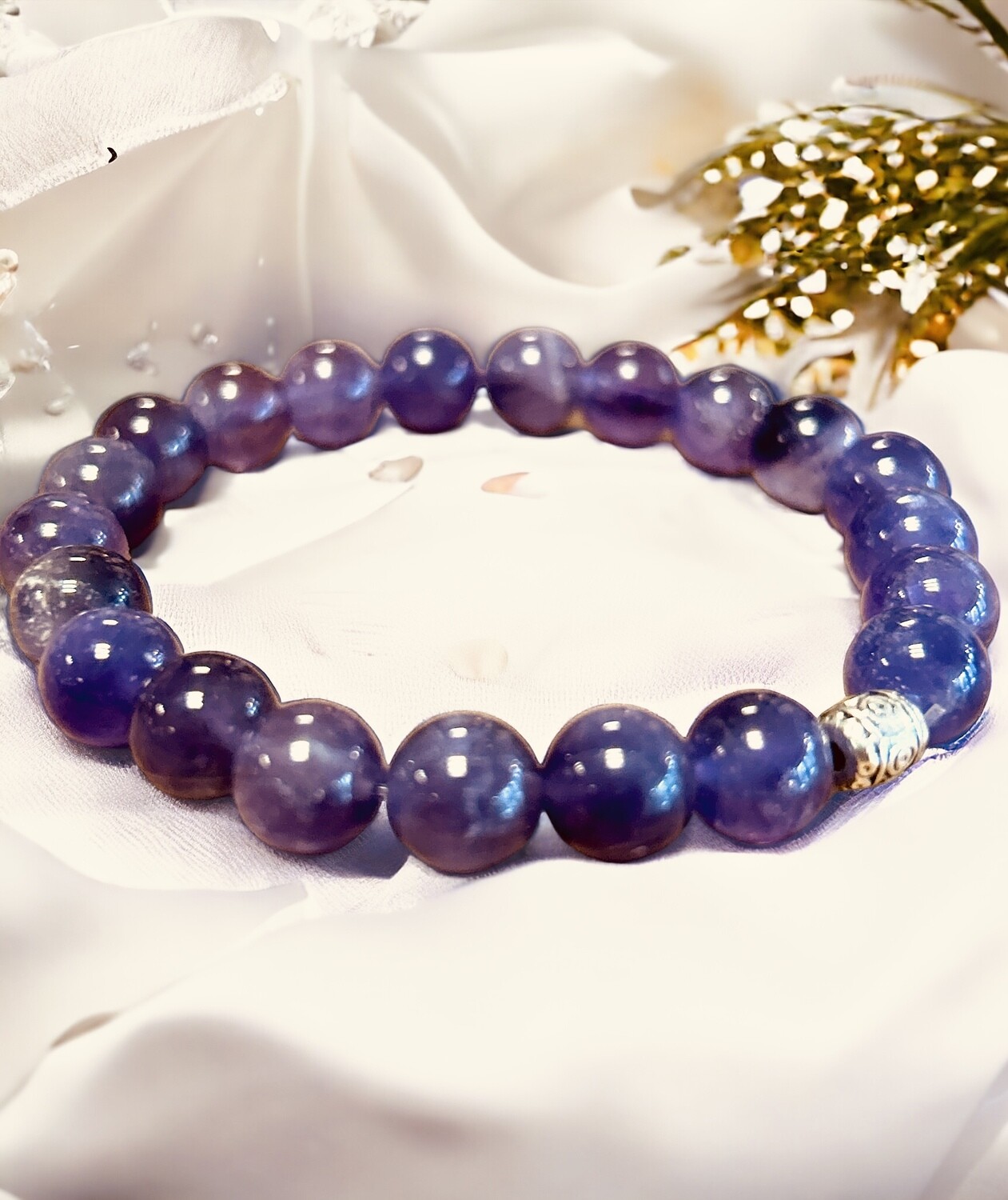 Bracelet Sérénité, acceptation, sommeil - améthyste