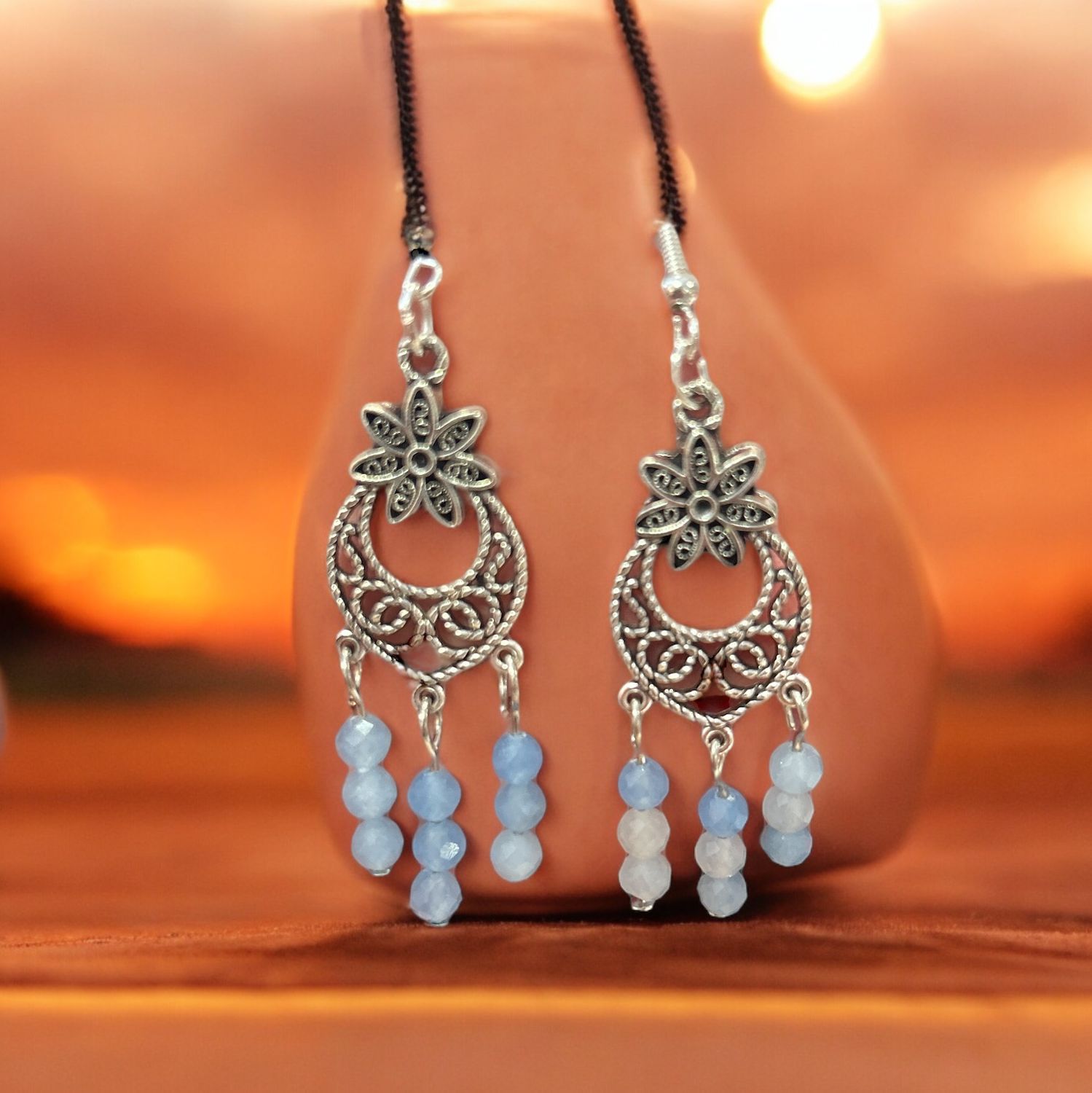 Boucles d'oreilles bohèmes