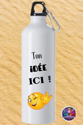 Gourde entièrement personnalisée