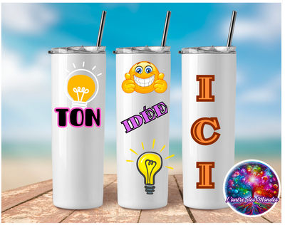Tumbler personnalisé