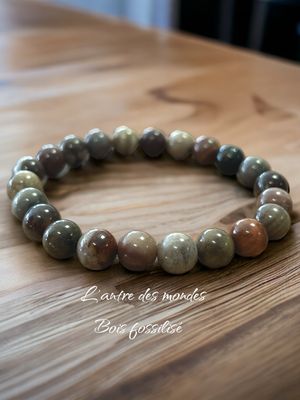 bracelet en pierre naturelle bois fossilisé bracelet en pierre naturelle bois fossilisé