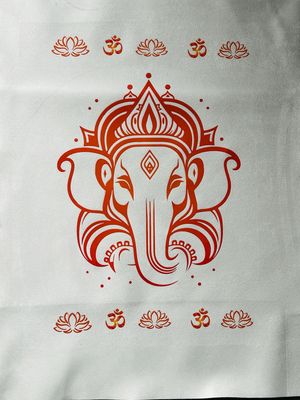 Tapis de tarot - Ganesh