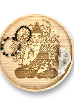 Plateau zen bouddha