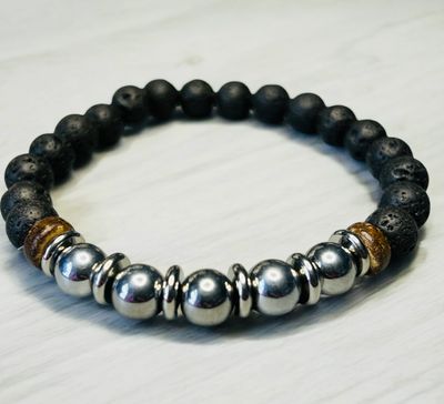 Bracelet courage, force, dynamisme et ancrage