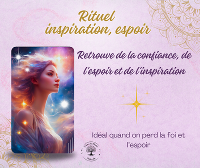 Rituel inspiration et espoir- fiches et méditation Rituel inspiration et espoir- fiches et méditation