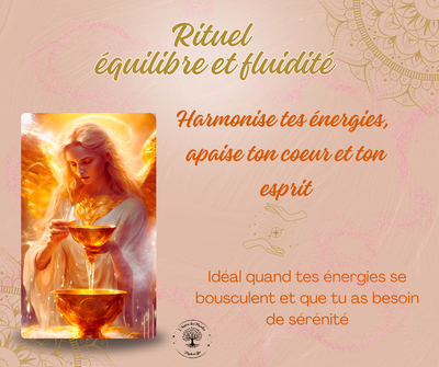 Rituel équilibre et fluidité - fiches et méditation