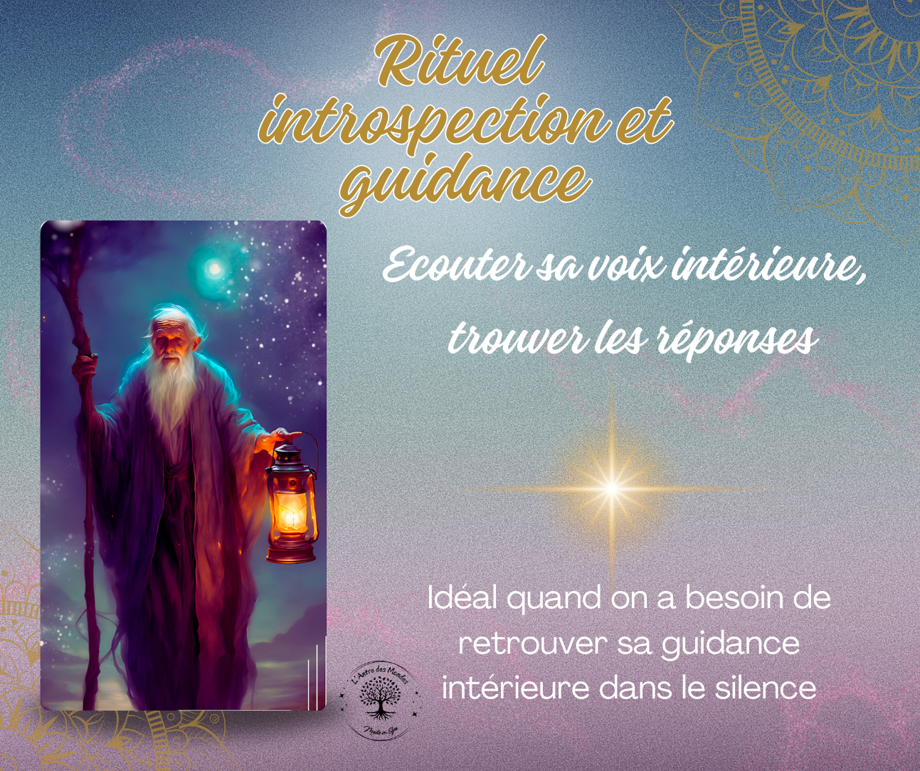 Rituel introspection et guidance - fiches et méditations