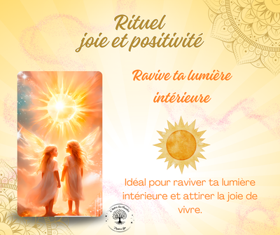 Rituel joie et positivité- fiches et méditation Rituel joie et positivité- fiches et méditation