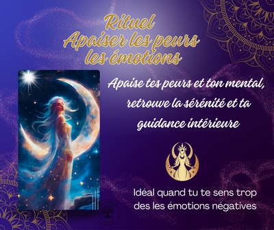 Rituel apaiser les peurs et les émotions - fiches et méditation