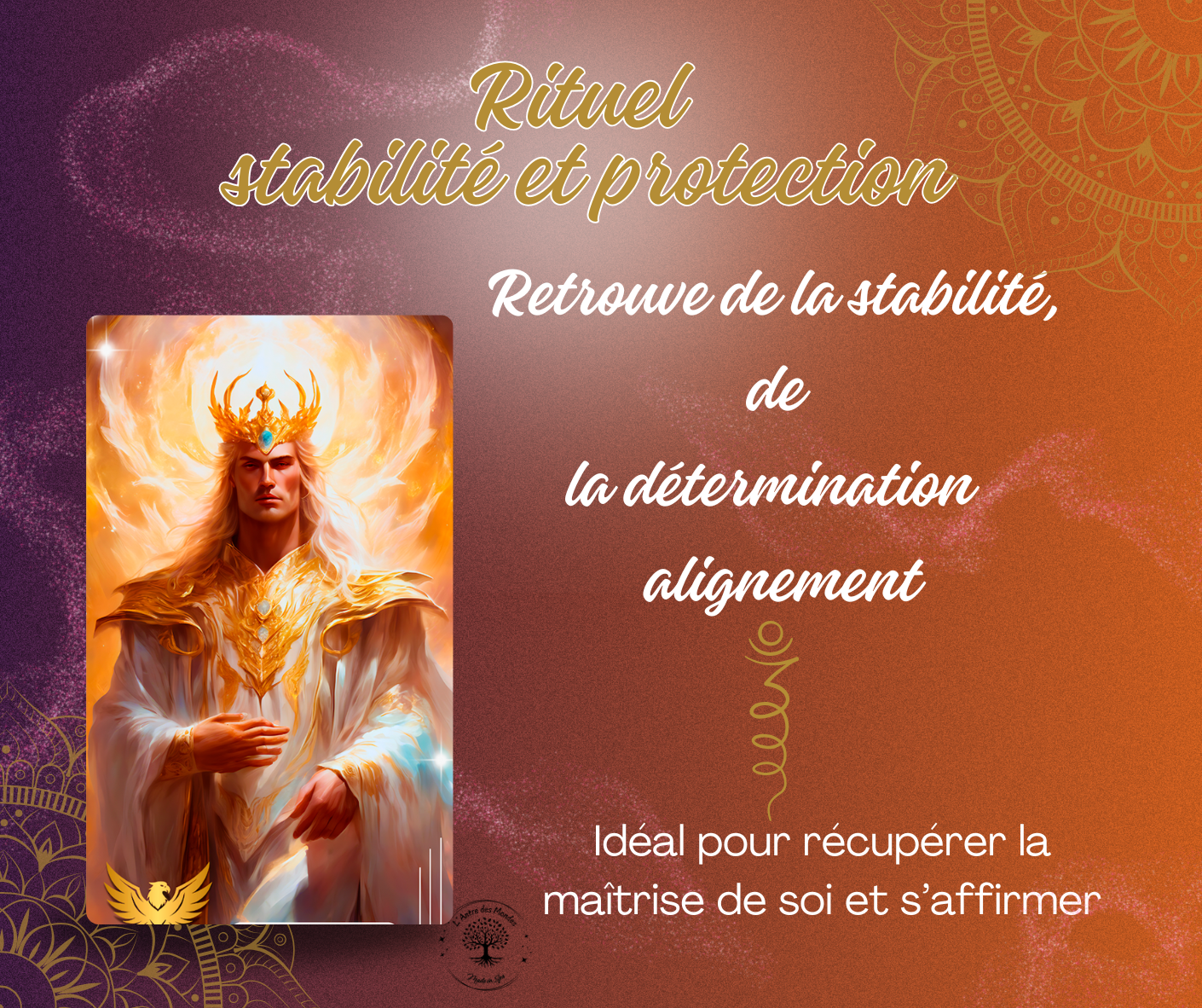 Rituel stabilité et protection- fiches et méditation