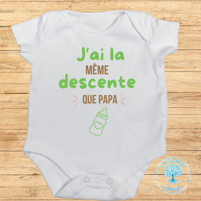 J'ai la même descente que papa