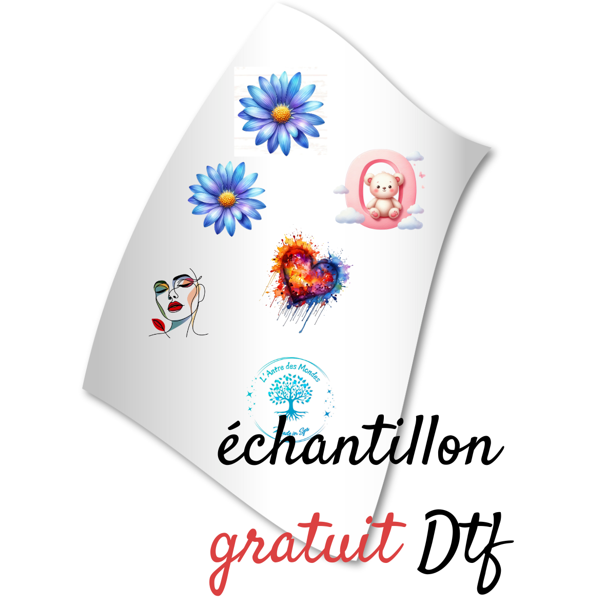 échantillon gratuit personnalisé