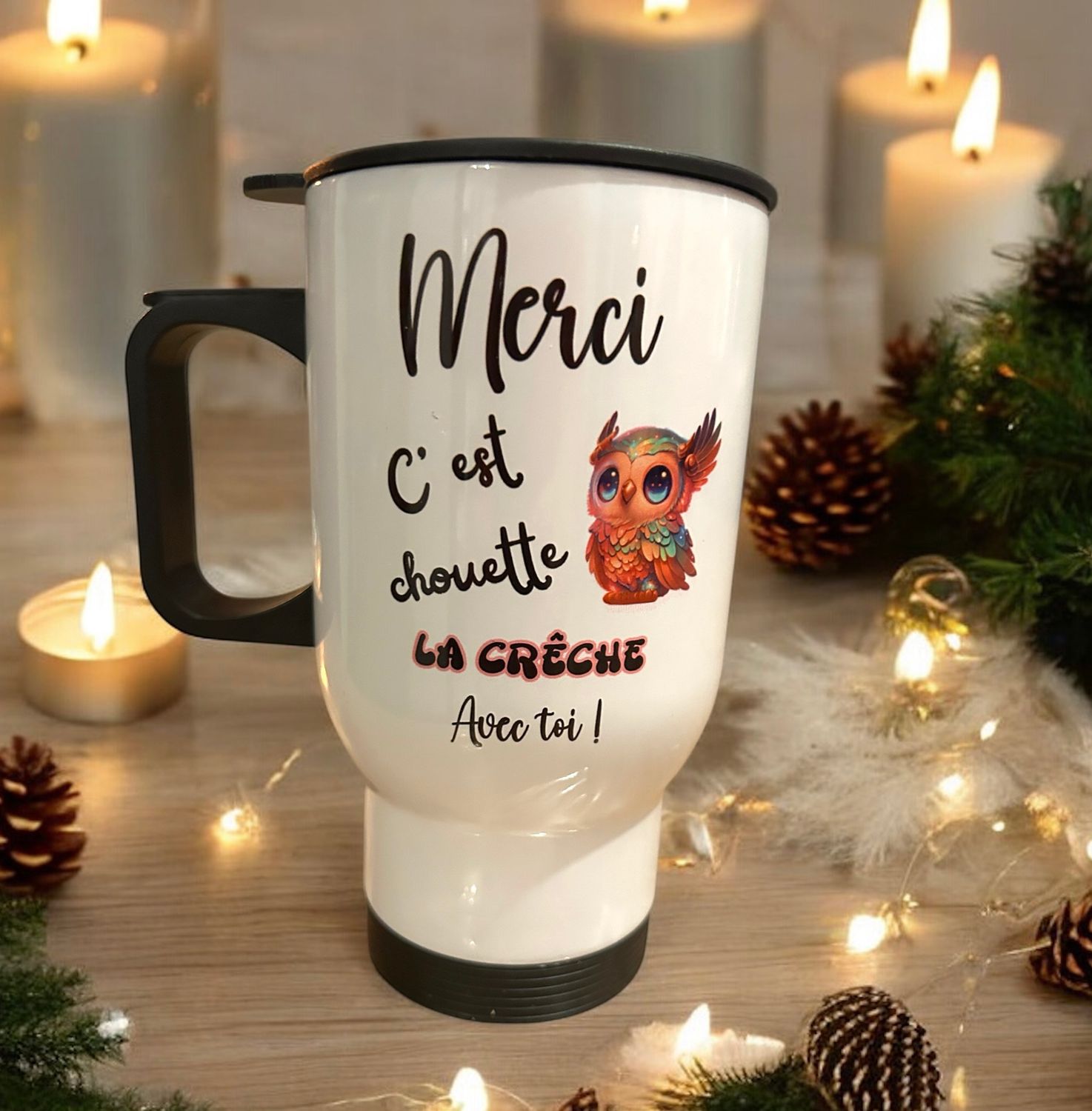 Mug personnalisé pour nounou ou la crêche