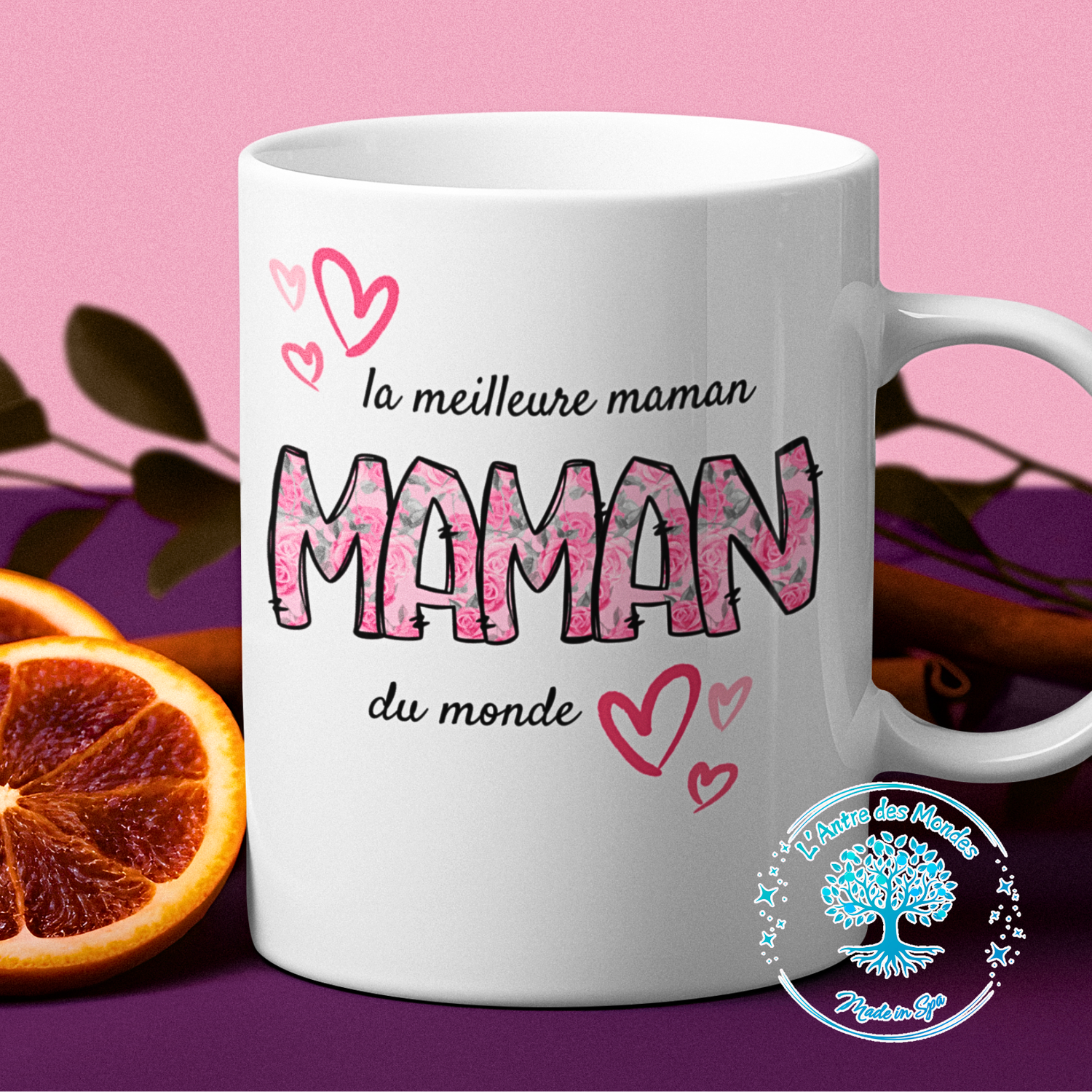 Mug personnalisable la meilleure maman du monde