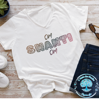 t-shirt ou sweat à personnaliser Om shanti om