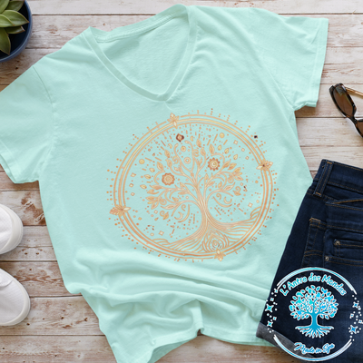 t-shirt ou sweat à personnaliser - arbre de vie or