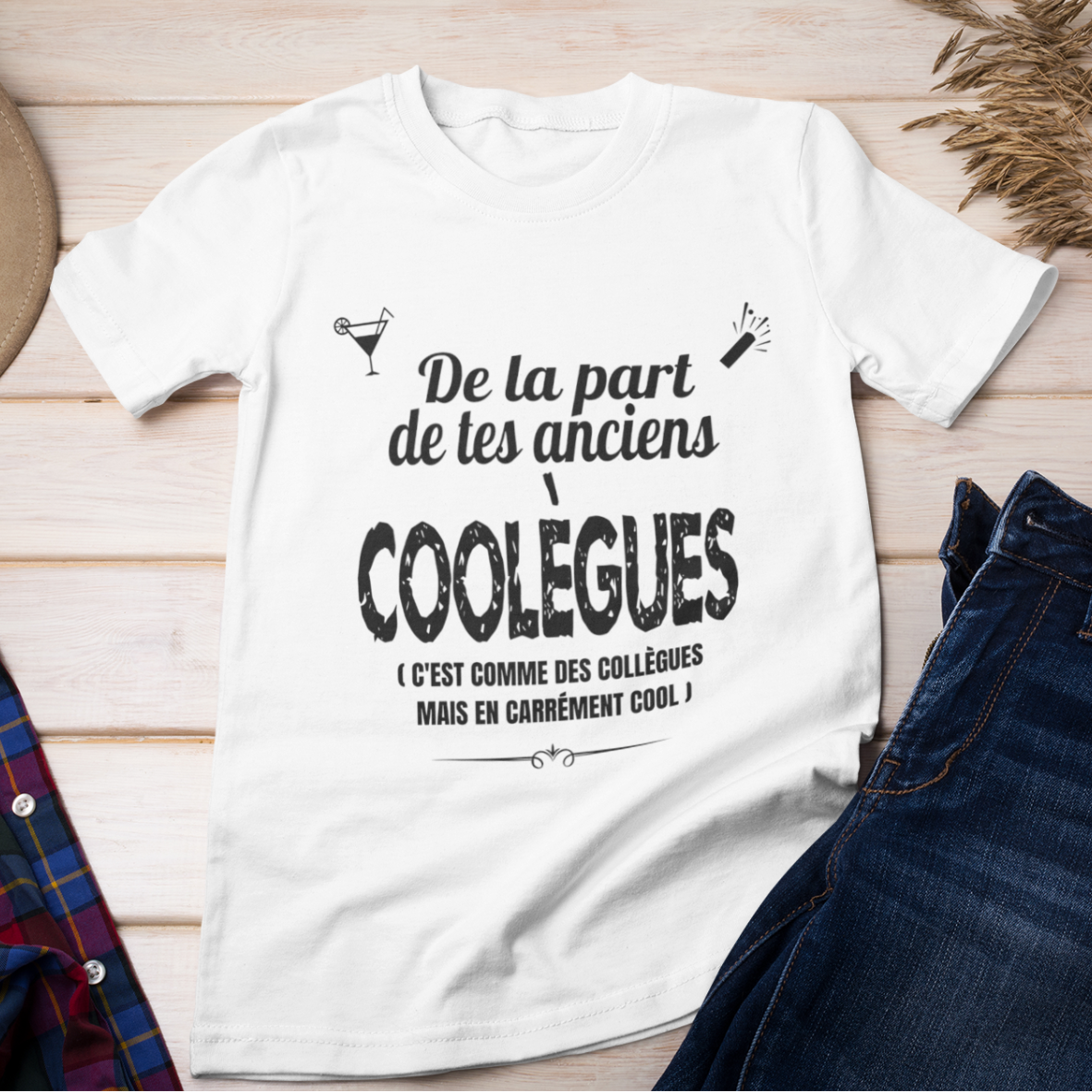 t-shirt ou sweat à personnaliser coolègues