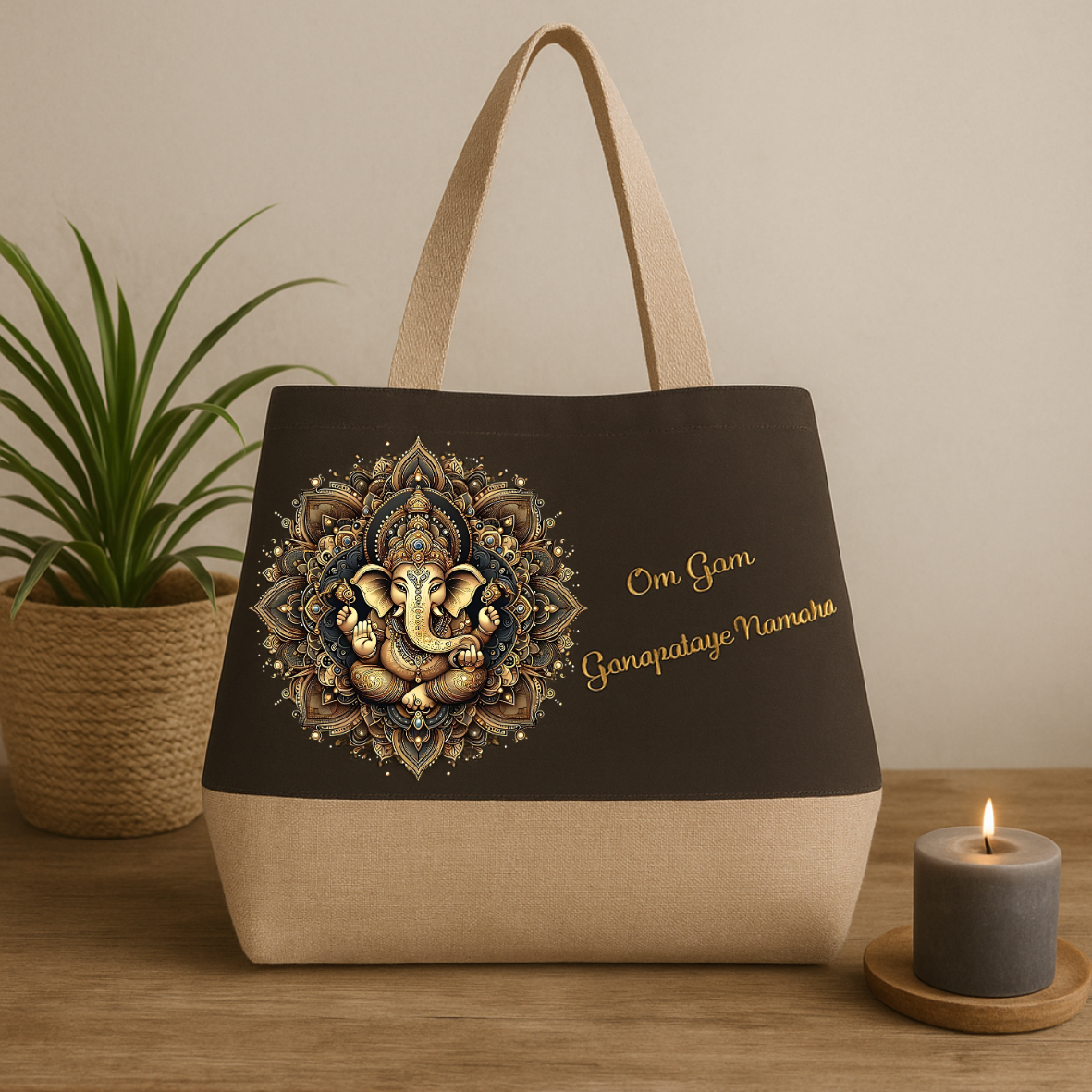 sac en coton à personnaliser : Ganesh